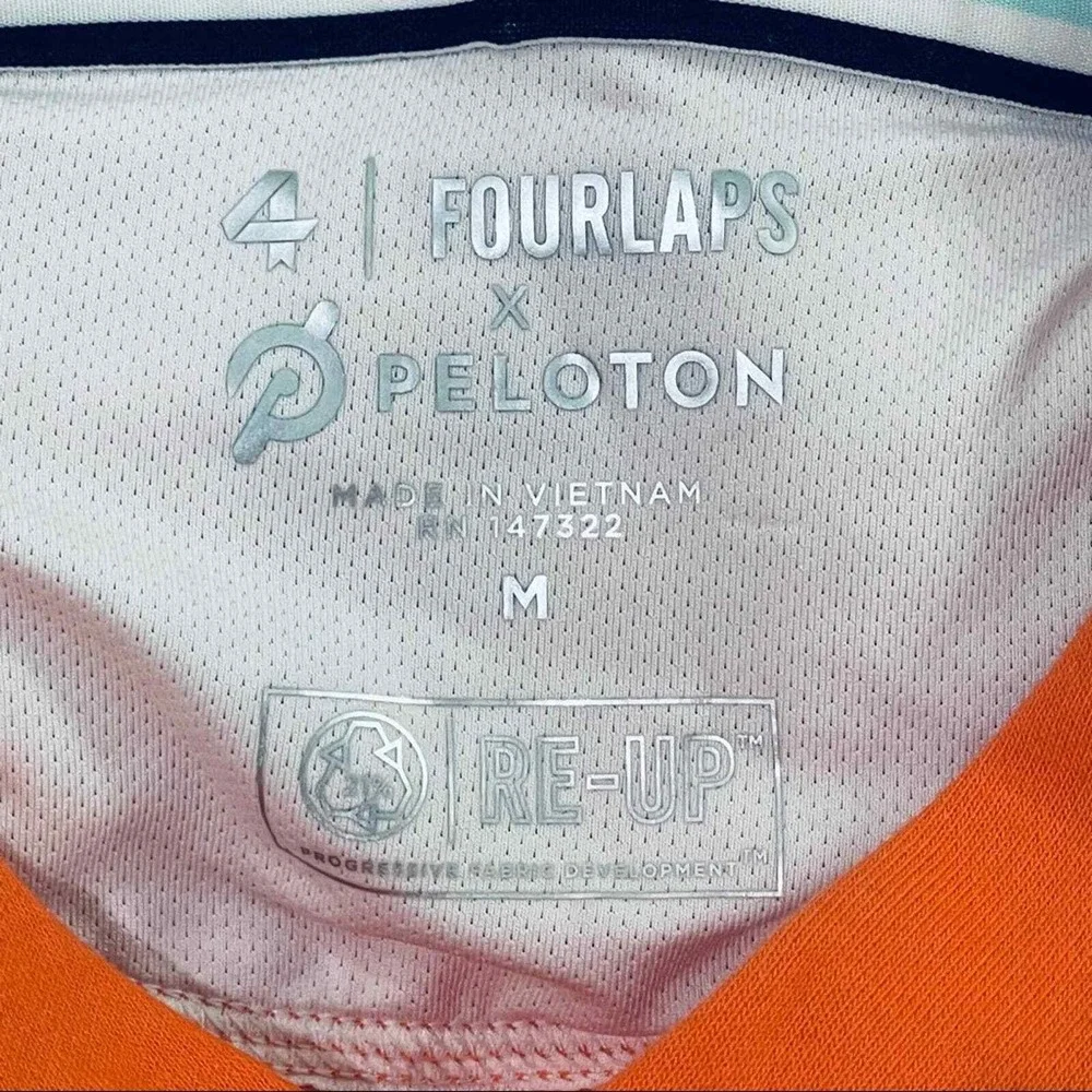 Fourlaps x Peloton Rush Pulllover Hoodie‎ Orange Size M